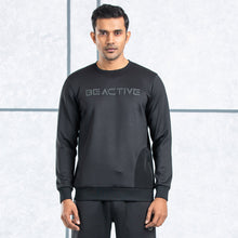 Load image into Gallery viewer, MENS SWEATSHIRT-BLACK
