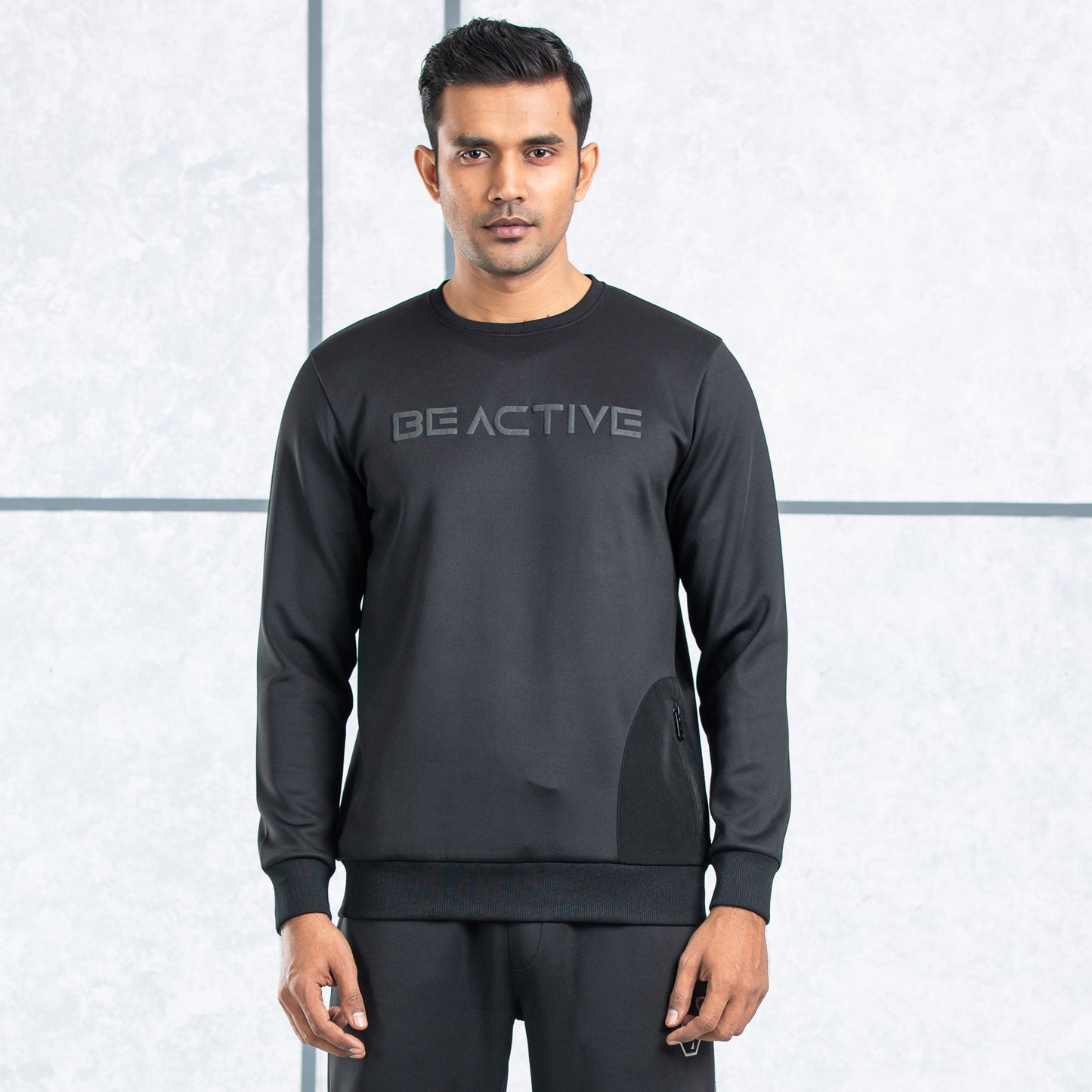 Mens Sweatshirt-Black