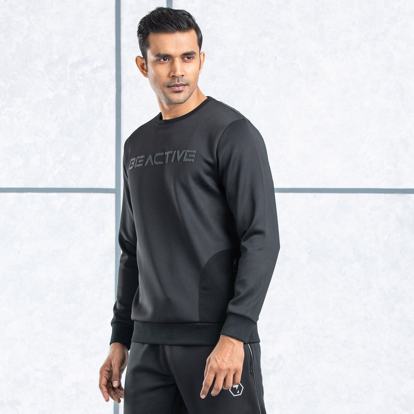 Mens Sweatshirt-Black