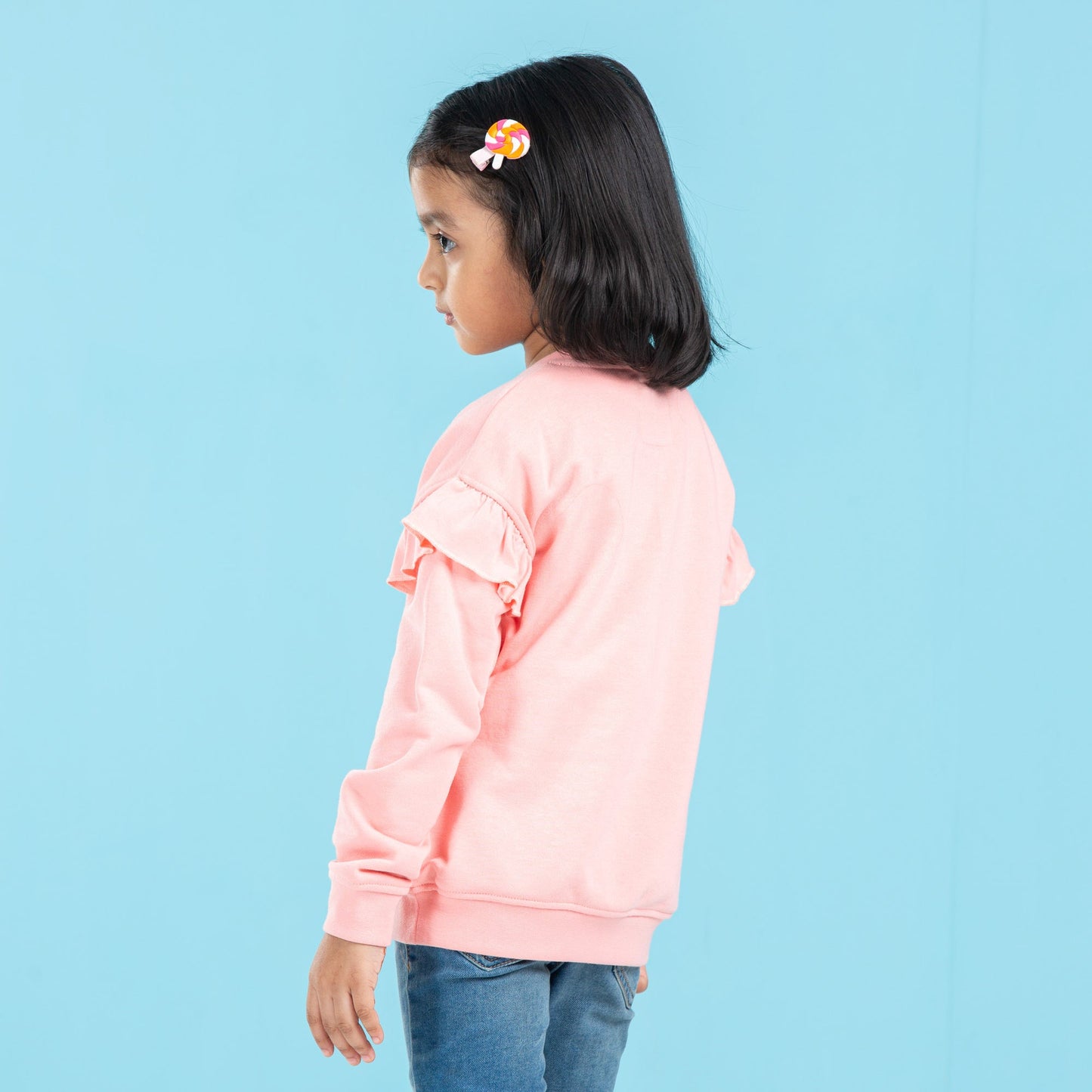 BABY GIRLS SWEATSHIRT-PINK