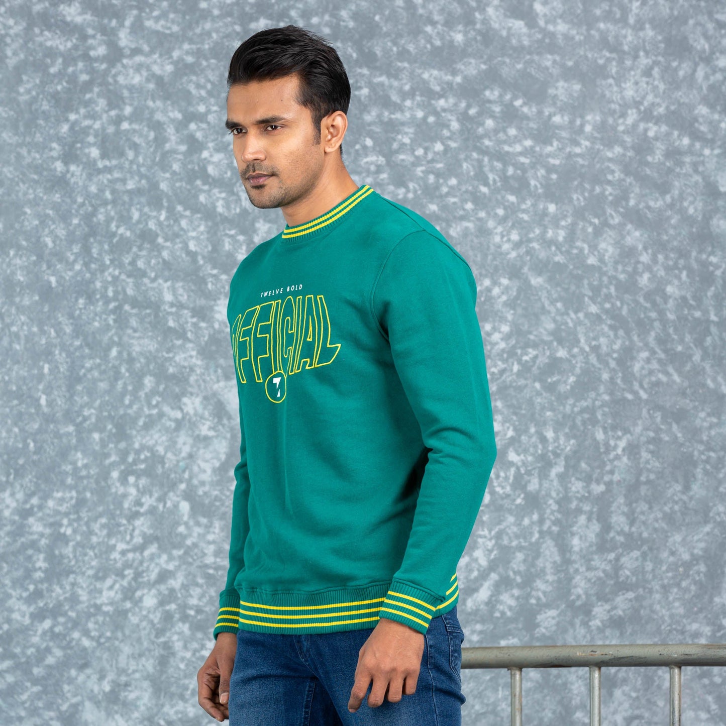 Mens Sweatshirt-Green
