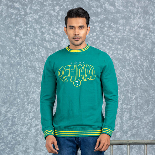 Mens Sweatshirt-Green