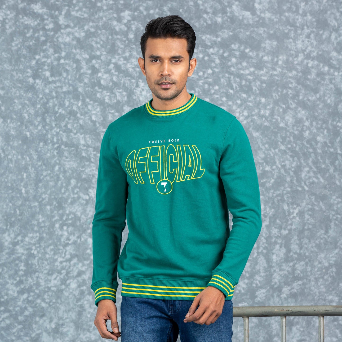 Mens Sweatshirt-Green