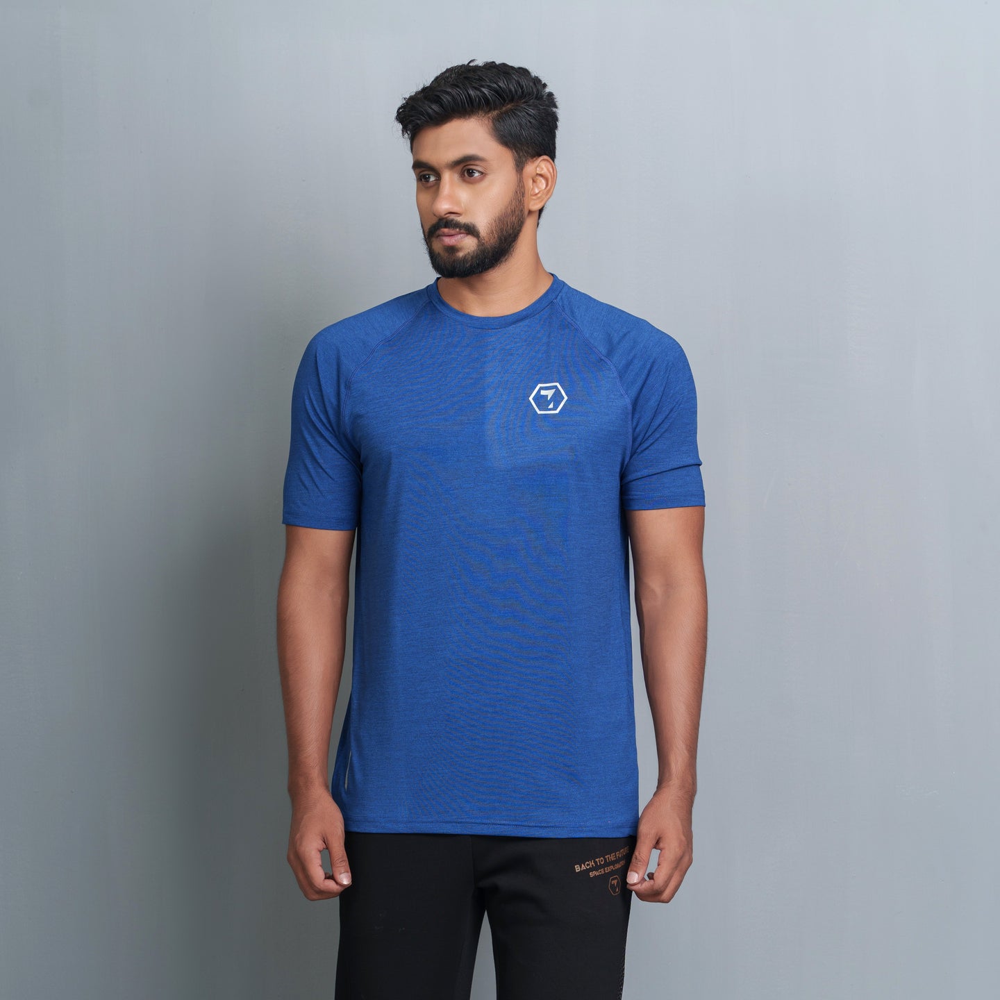 Men’s Blue  Activewear T-Shirt