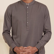 Load image into Gallery viewer, Mens Premium Panjabi-  Ash Grey
