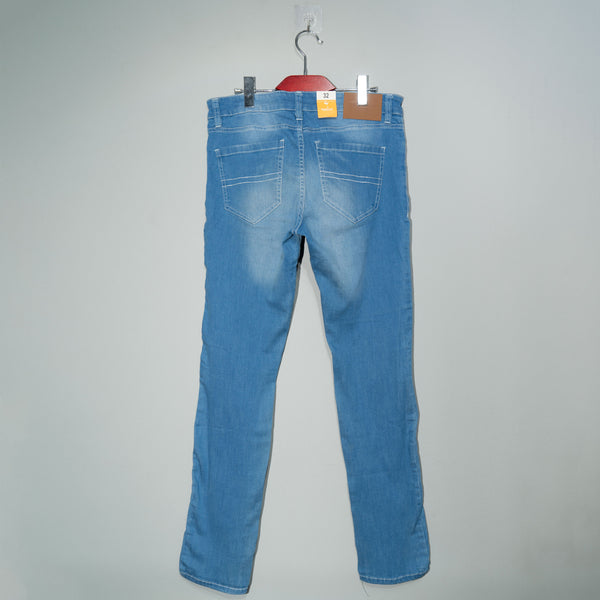 MENS DENIM PANT- MID BLUE