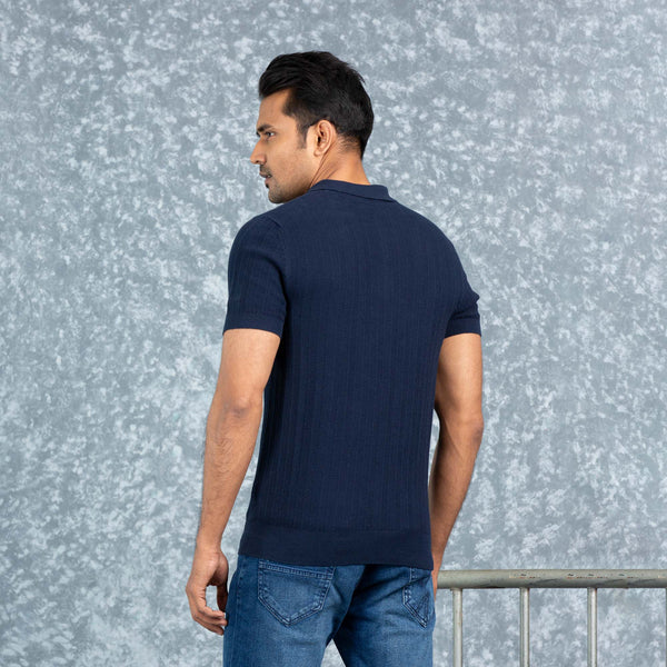 MENS POLO- NAVY