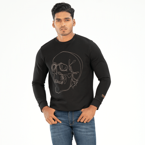 Mens Sweat Shirt- Black