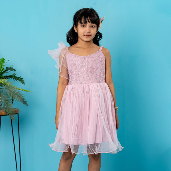 Girls Frock- Pink