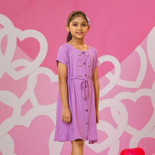 Load image into Gallery viewer, GIRLS FROCK-LAVENDER 2
