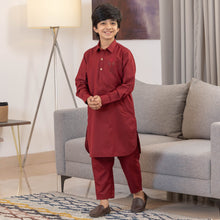 Load image into Gallery viewer, BOYS KARCHUPI KABLI-MAROON
