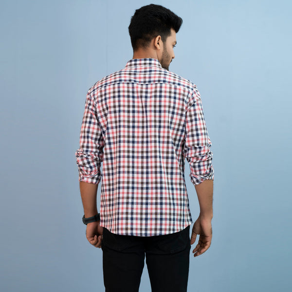 Mens Casual Shirt- Multi Color