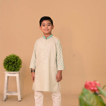 Load image into Gallery viewer, Boys Embroidery Panjabi-Olive 1
