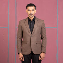 Load image into Gallery viewer, MENS BLAZER- BROWN
