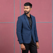 Load image into Gallery viewer, MENS BLAZER- DEEP BLUE
