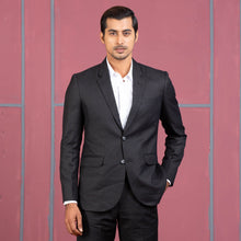 Load image into Gallery viewer, MENS BLAZER-BLACK
