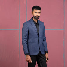 Load image into Gallery viewer, MENS BLAZER-BLUE
