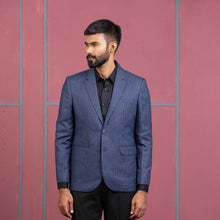 Load image into Gallery viewer, MENS BLAZER-BLUE
