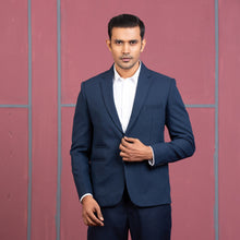 Load image into Gallery viewer, MENS BLAZER- NAVY
