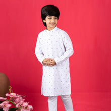 Load image into Gallery viewer, Boys Panjabi- White
