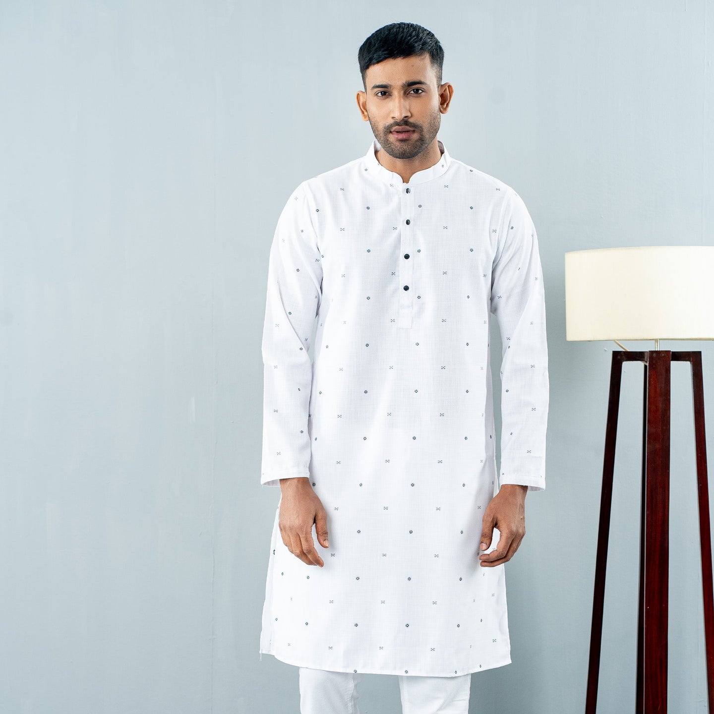 Mens Panjabi- White