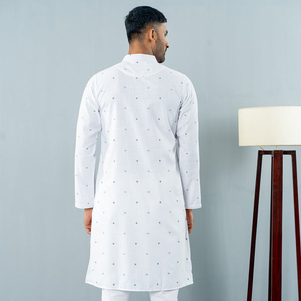 Mens Panjabi- White