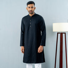 Load image into Gallery viewer, Mens Panjabi- Black
