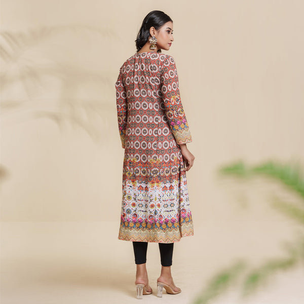 Ladies Premium Kurti- Multi Color