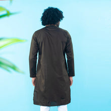 Load image into Gallery viewer, Mens Panjabi- Dark Brown
