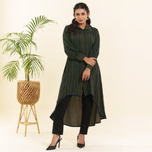 Load image into Gallery viewer, Ladies Average Kurti- Army Green
