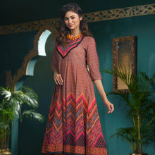 Load image into Gallery viewer, ETHNIC AVERAGE KURTI-MULTI COLOR
