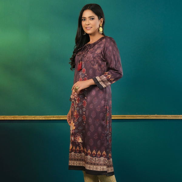 ETHNIC AVERAGE KURTI-MULTI COLOR