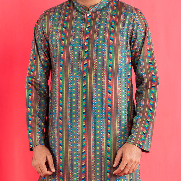 Mens Panjabi- Green