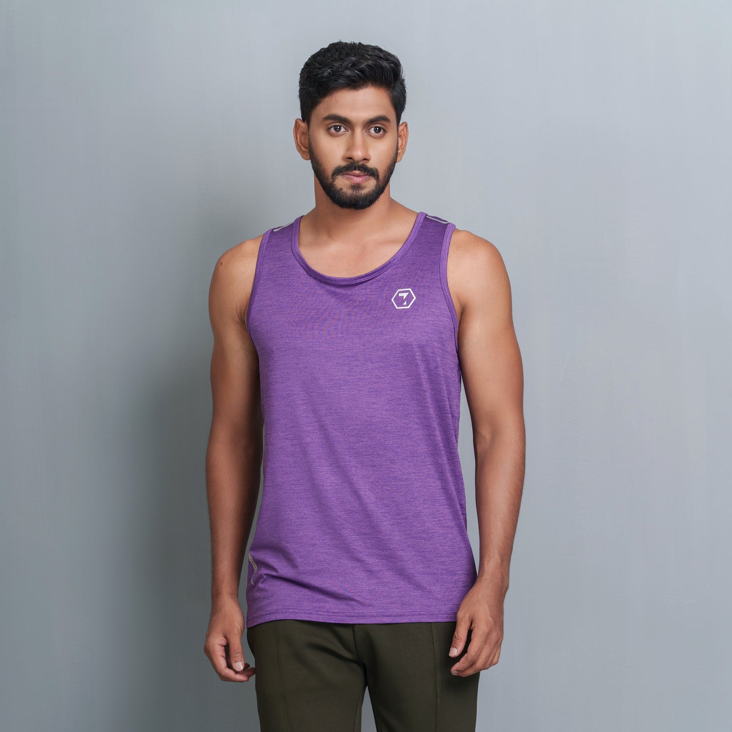 Mens Tank Top- Orange