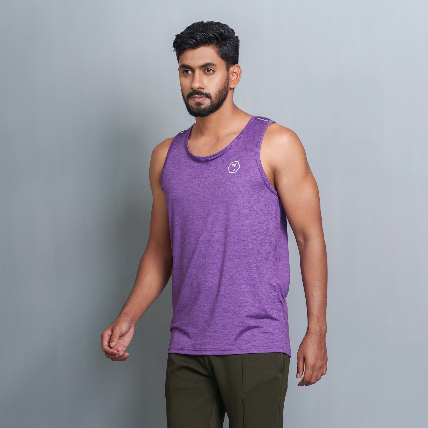 Mens Tank Top- Orange