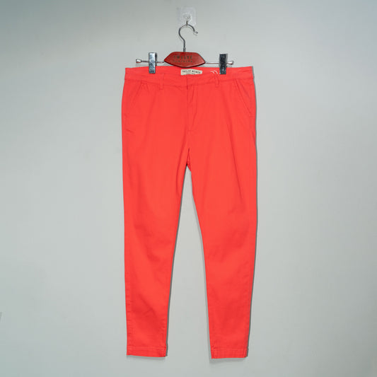 LADIES_LONG_PANT- FRYED RED